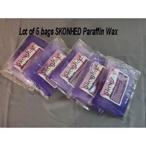 Lot of 5 bags Skonhed Paraffin wax